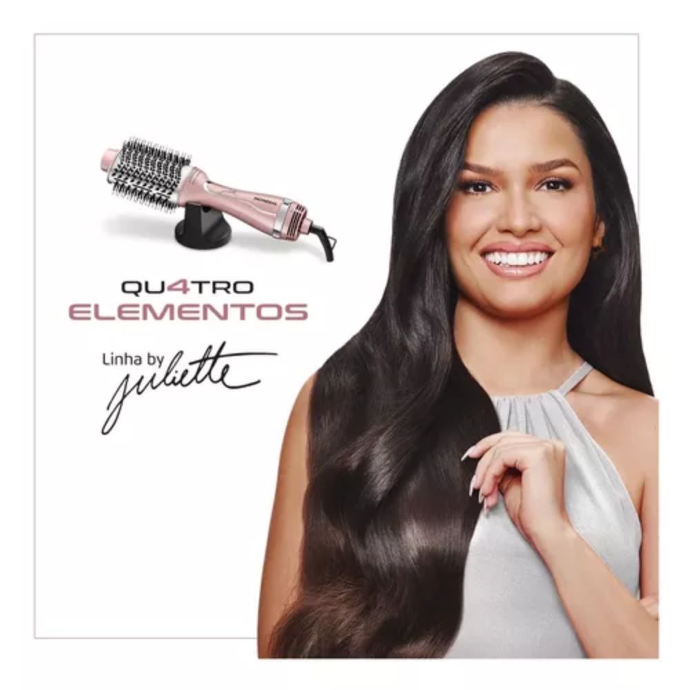 Escova Secadora E Alisadora Mondial Es-ju-01 Bivolt 1300w Escova Secadora E Alisadora Mondial Es-ju-01 Bivolt 1300w